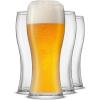 imageJoyJolt Callen 155oz Beer Glasses Set of 4 Beer Pint Glass Craft Beer Glass Pilsner Glasses IPA Beer Glass Solid Glassware Beer Cup Classic Beer Gifts Beer Cups Mugs and Beer Glasses for Men