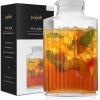imageJoyJolt Glass Pitcher with Lid  50oz Borosilicate Water Carafe Jug with Stainless Steel Lid for Iced Tea Lemonade Juice Mixed Drinks68 Ounces