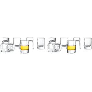 imageJoyJolt 12Pack Heavy Base Shot Glass Set 2Ounce Shot GlassesSet of 6 Pack of 2