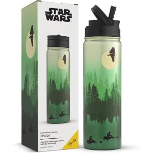 imageJoyJolt Triple Insulated Water Bottle with Straw Lid AND Flip Lid 32oz Large Water Bottle 12 Hour HotCold Vacuum Insulated Stainless Steel Bottle BPAFree Leakproof Water Bottles  Thermos BottleEndor