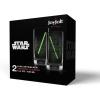imageJoyJolt Star Wars Luke Skywalker Lightsaber Tall Drinking Glass  142 oz  Set of 2Luke Skywalker Green Lightsaber