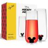 imageJoyJolt Disney Mickey Mouse Icon Stemless Wine Glass Set of 2 Drinking Glasses 12 oz Tumbler Glass Cups Colored Glassware Disney Gifts Disney Cups Disney Collectibles for AdultsHighball Glasses