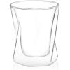 imageJoyJolt Lacey Whiskey Double Wall Glasses Set of 2 Insulated Whiskey Glass 10Ounces