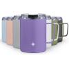 imageJoyJolt Triple Insulated Tumbler with Handle 12 oz Tumbler Cup with Lid Vacuum Sealed Copper Lined Double Wall Stainless Steel Tumblers Travel Mug with Lid Coffee Tumbler Smoothie Cup Tea MugLilac Purple
