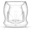 imageJoyJolt Star Wars Stormtrooper Borosilicate Glass Coffee Mug 65 oz Double Wall Heat Resistant Dishwasher Safe Includes 1Boba Fett