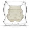imageJoyJolt Star Wars Stormtrooper Borosilicate Glass Coffee Mug 65 oz Double Wall Heat Resistant Dishwasher Safe Includes 1Stormtrooper