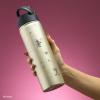 imageJoyJolt Disney MonoMouse Stainless Steel Water Bottle with Flip Straw Lid 22 oz Vacuum Insulated Water Bottle BPAFree Tumbler ft Minnie amp Mickey Mouse  Gold