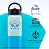 imageJoyJolt Harry Potter Ravenclaw Stainless Steel Water Bottle with Flip Straw Lid 22 oz Vacuum Insulated Water Bottle Blue Reusable BPAFree Travel Tumbler Harry Potter Gifts for Women Men Him Her